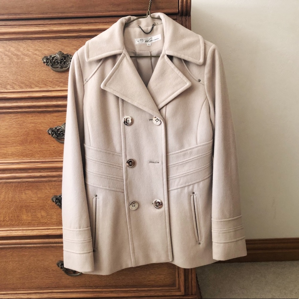 Kenneth Cole Coat in Cream